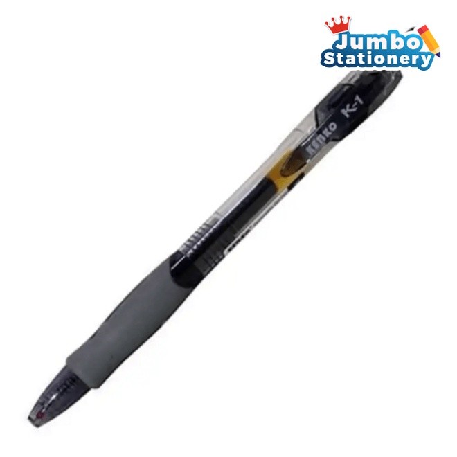 

Kenko Gel Pen K-1 Retractable - Hitam