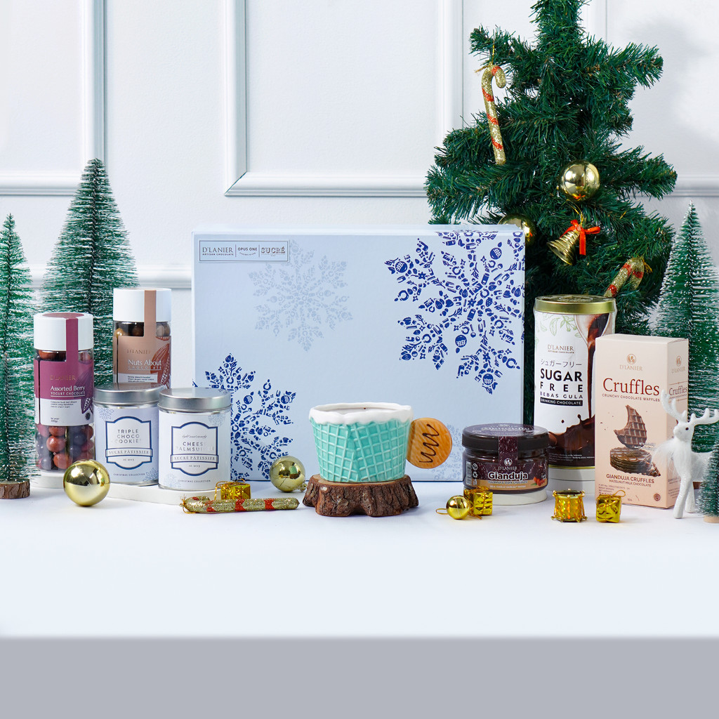 

D'Lanier x Sucre x Opus One Christmas Hampers - Hampers Natal
