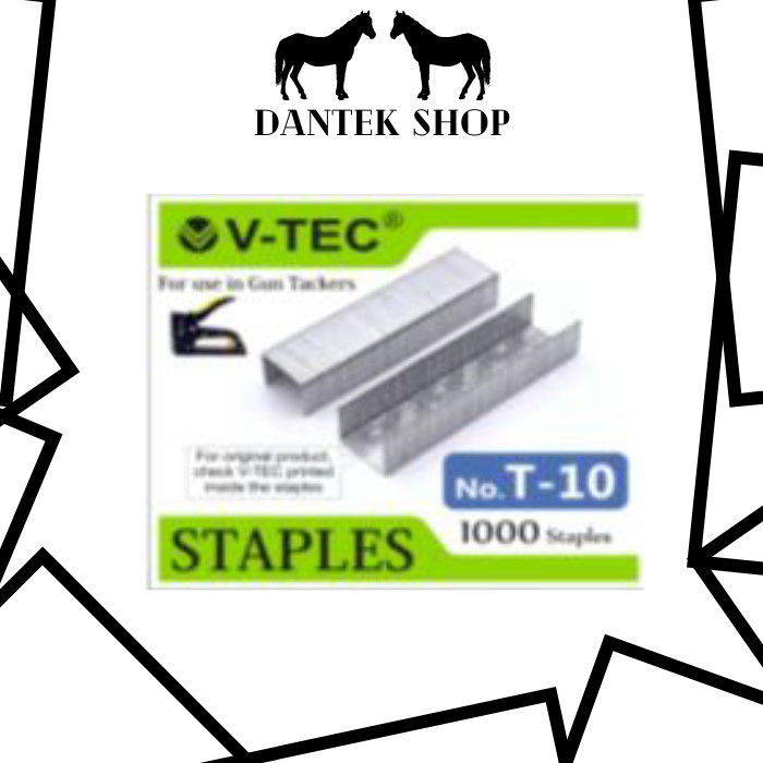 

Isi Stapler Gun Tacker V-tec T-10 Untuk TP-8H, TS-13H, TS-824