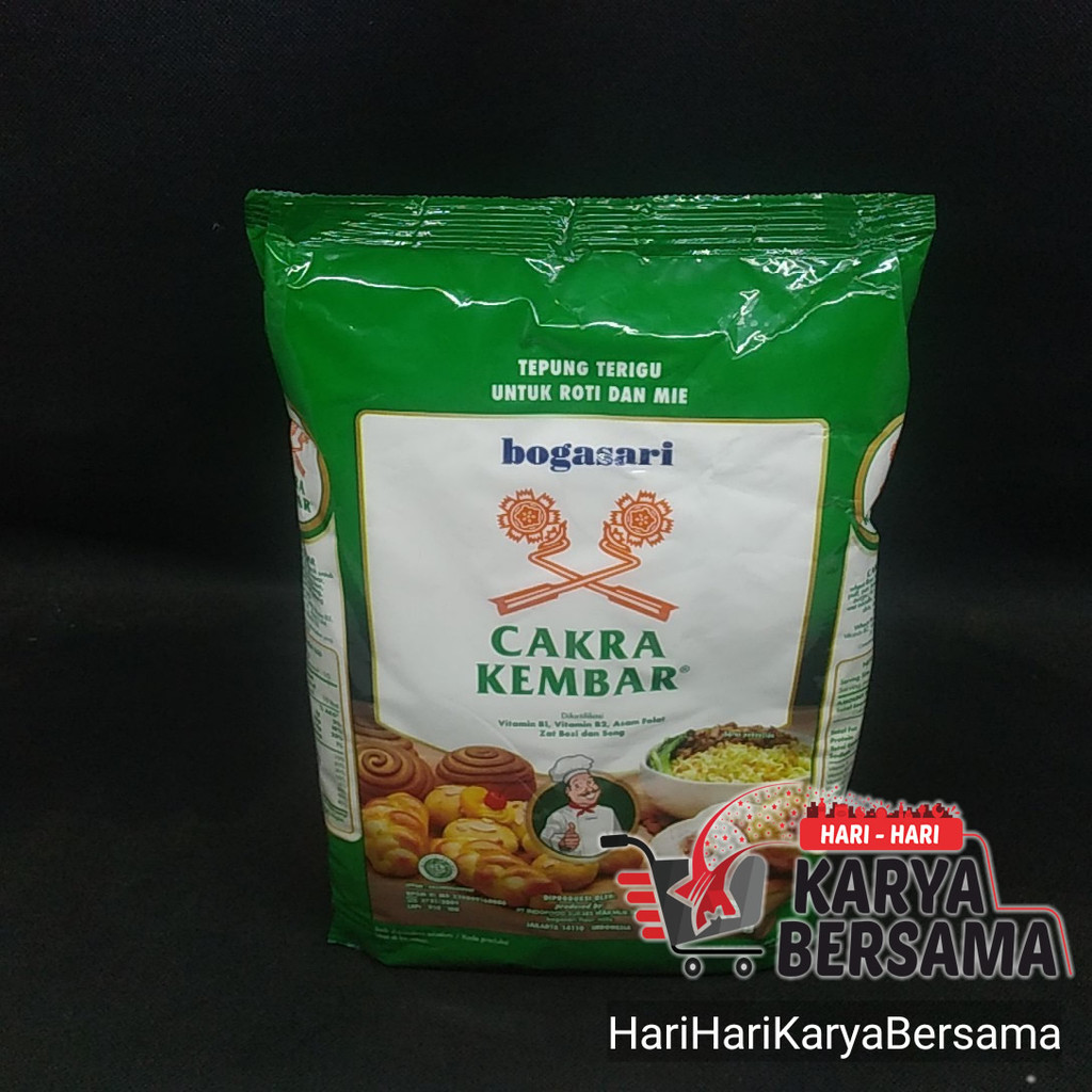 

TEPUNG TERIGU CAKRA KEMBAR 1KG