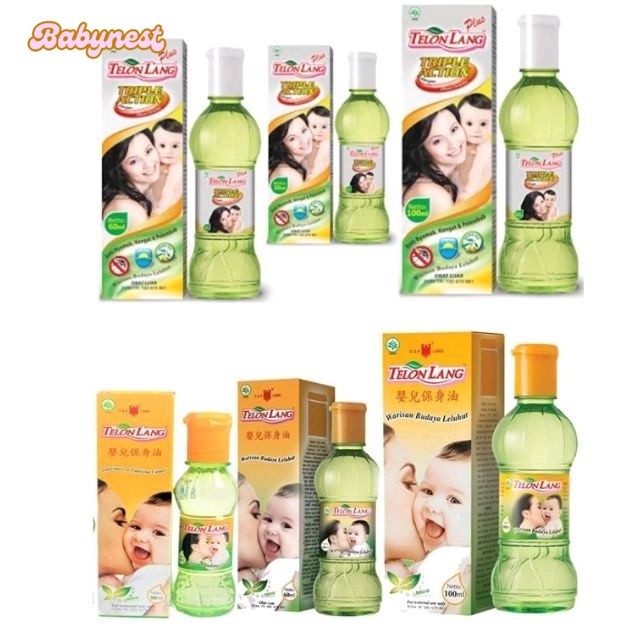 Cap Lang Minyak Telon / Minyak Telon Lang / Minyak Telon Cap Lang / Telon Lang Plus