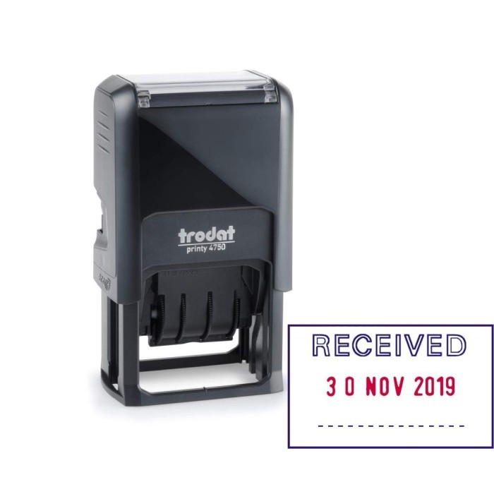 

Stempel Tanggal Otomatis Trodat 4750 + Letter - KOSONGAN