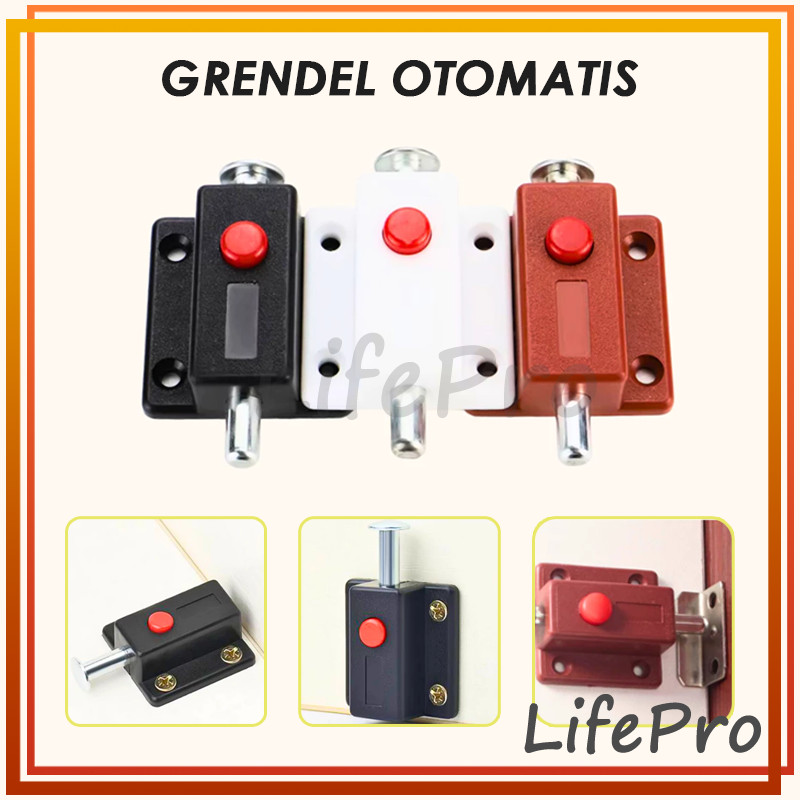 Grendel Otomatis Slot Pintu Otomatis / Grendel Tekan grendel Pencet Otomatis