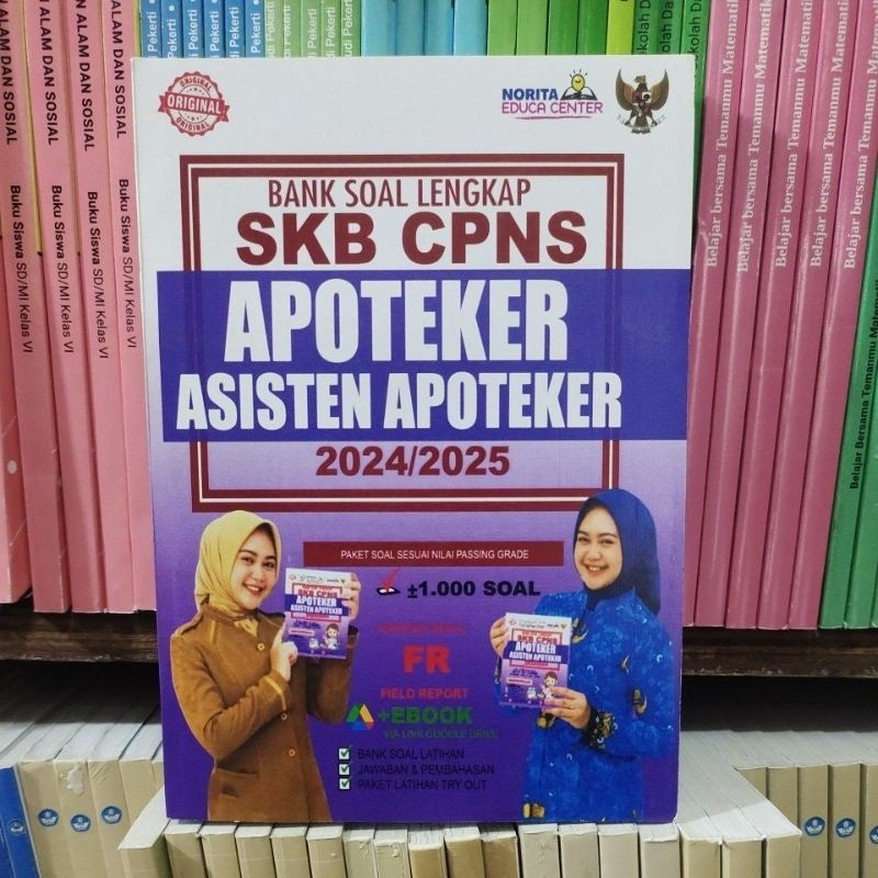 Buku Bank Soal SKB CPNS ASISTEN APOTEKER  2024/2025 Terbaru