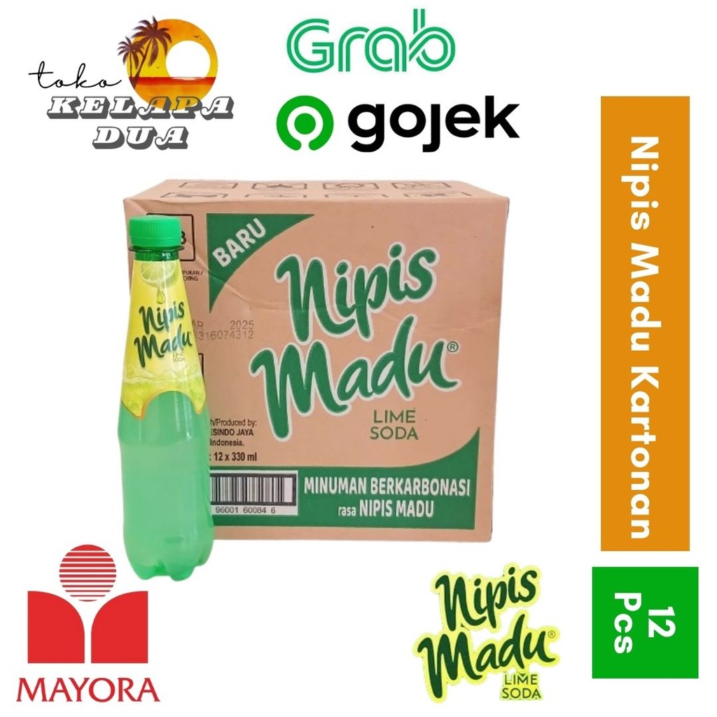 

Nipis Madu Kartonan Isi 12 x 330ml Only Instan-Sameday
