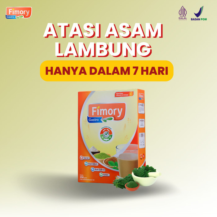 

Fimory Gastro Sereal Umbi Garut Solusi Ampuh Atasi Asam Lambung 100% Original