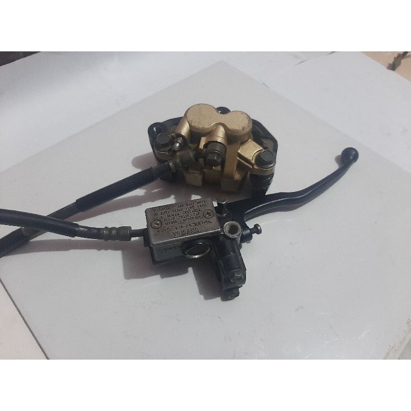 Pengereman Rem Depan Set RX King New Original Copotan