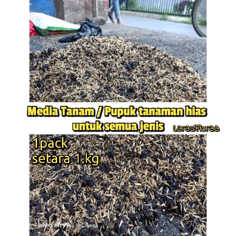 (BISA COD) Pupuk media tanam untuk semua jenis tanaman hias 1kg / pupuk tanaman hias / pupuk tanaman