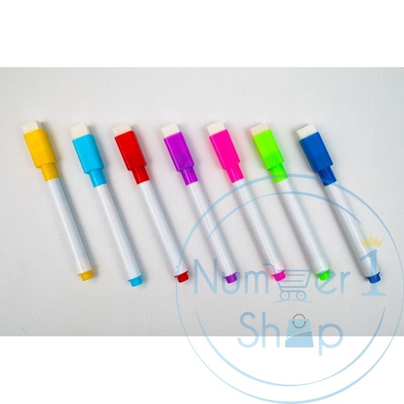 

Spidol Papan Tulis Kecil Tinta Hitam / Spidol Whiteboard Kecil Penghapus Per 5 pcs spidol