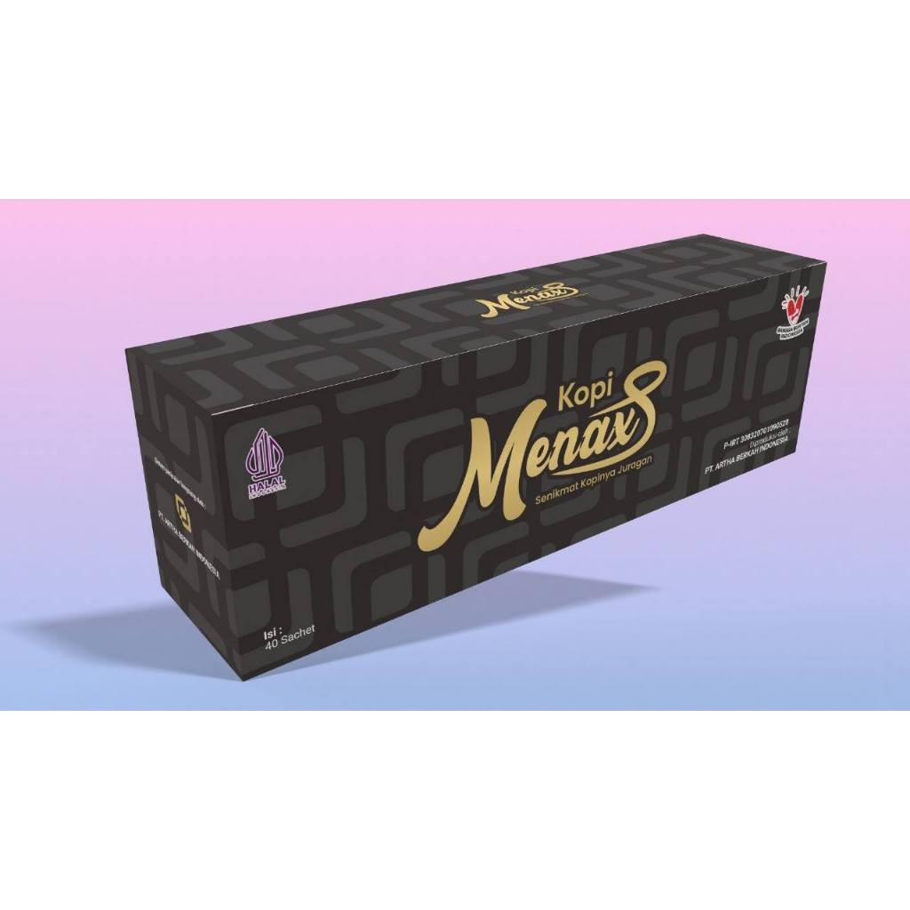 

kopi menaxs kopinya para juragan 100% kopi murni robusta 1 box isi 40 sachet kwalitas premium