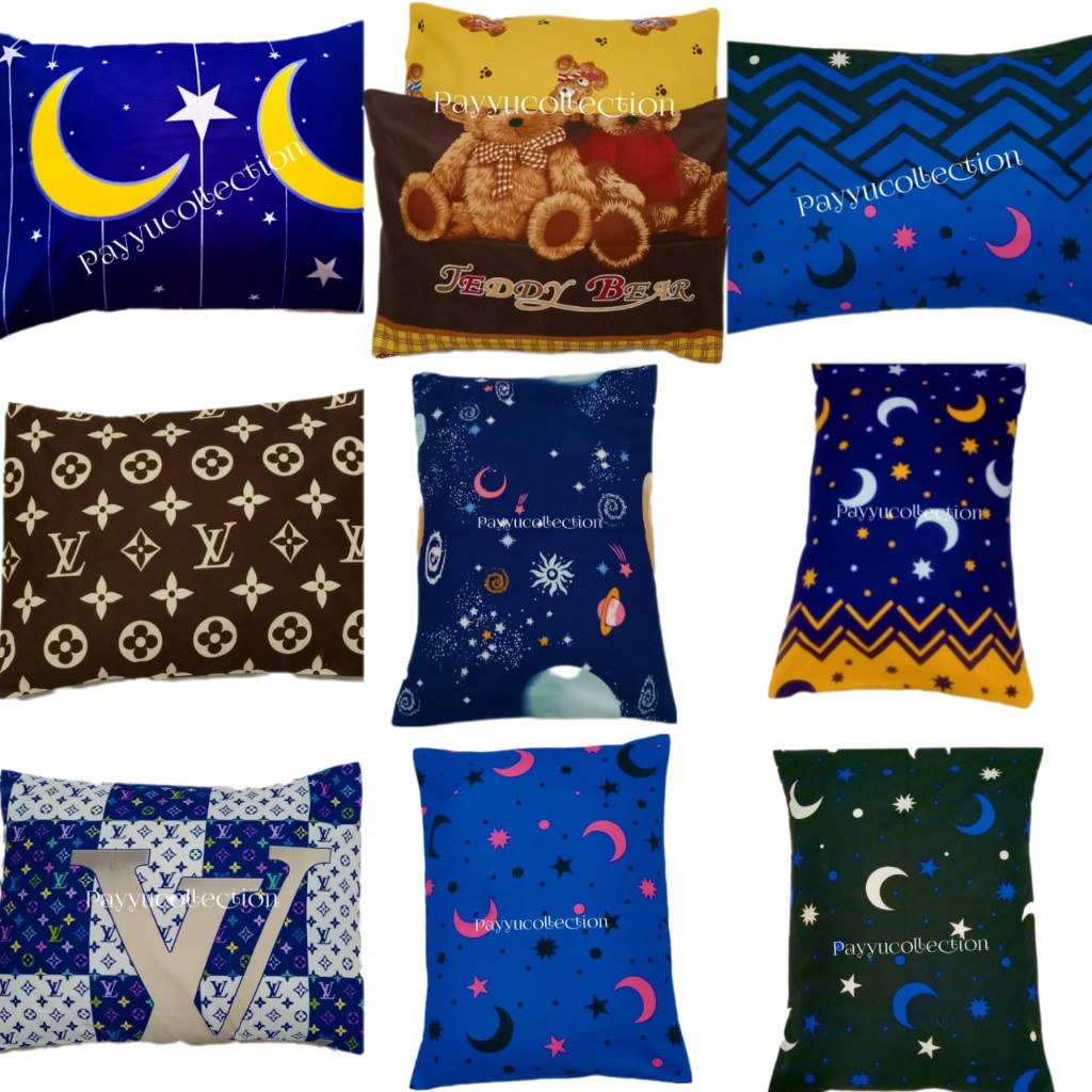 TERLARISS SARUNG BANTAL 45cm x 65cm / SARUNG BANTAL TIDUR/SARUNG BANTAL DEWASA / SARUNG TERBARU / SA