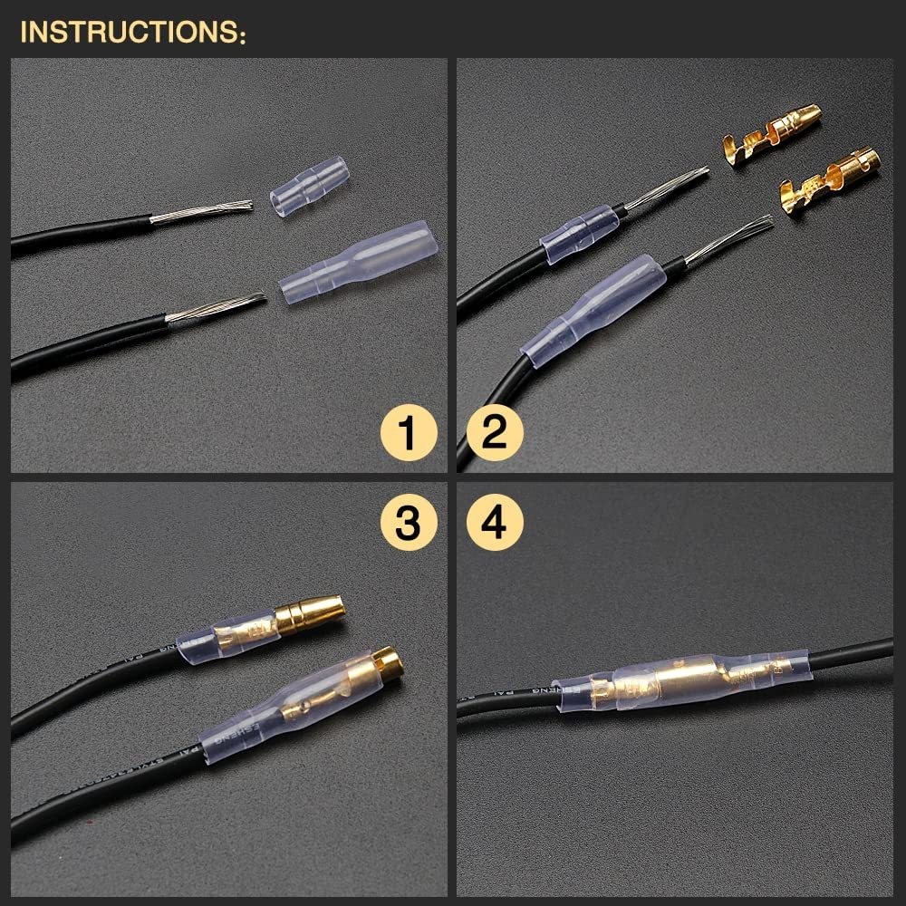 150/240/500Pcs Socket Kabel Motor/Skun Kabel Motor/Soket Kabel Motor/Skun Kabel Bulat/Skun Bulat