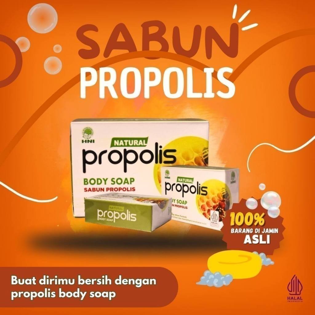 

TERJAMIN ORIGINAL TERMURAH TERMURAH SABUN PROPOLIS HNI HPAI 100GR EXP 2028