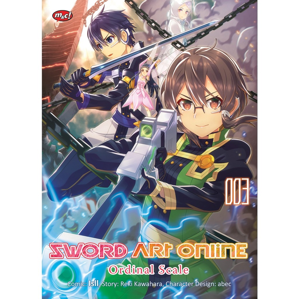 KOMIK SWORD ART ONLINE THE MOVIE - ORDINAL SCALE 03 - REIKI KAWAHARA/ABEC
