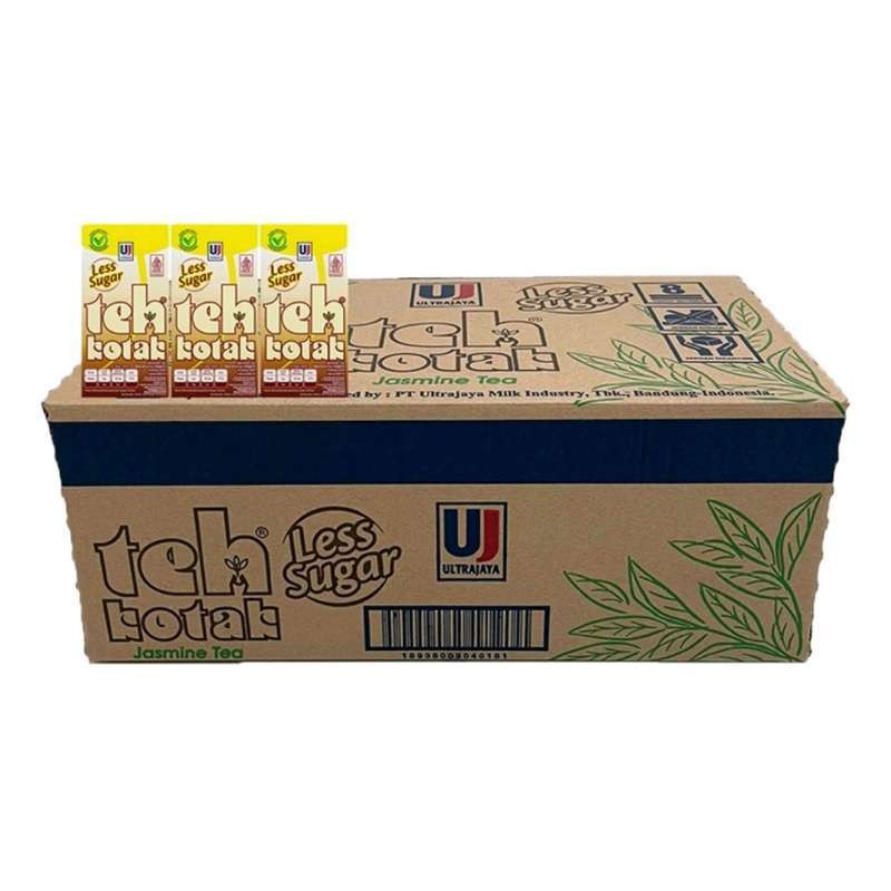 

Ultra Teh Kotak Melati Less Sugar UHT 1 Karton (24x300ml)