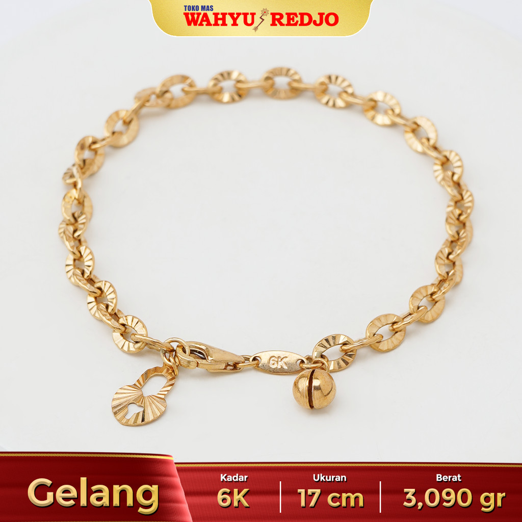 GELANG EMAS 6K WAHYU REDJO GL-6K-24170289