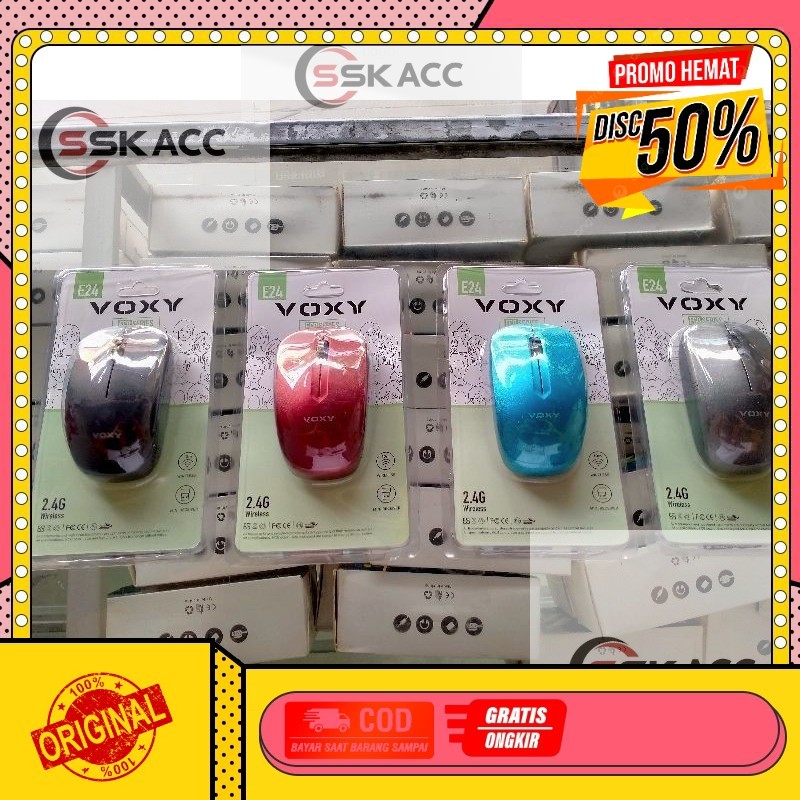 Mouse Wireless Voxy E24 / Mouse Wireless / Mouse Voxy GROSIR-KOMPUTER