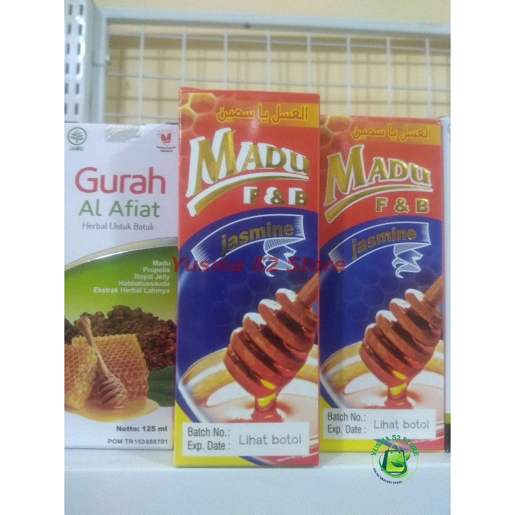 

Madu Flek dan Batuk Jasmine 150 gr Madu F & B