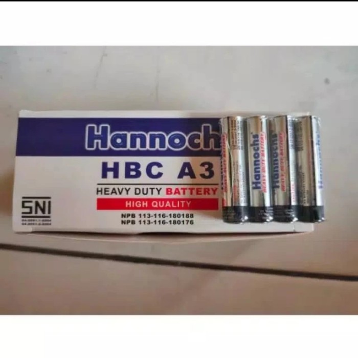 Hannochs Baterai AAA / Batere A3 / Baterai A3 / Baterai Murah