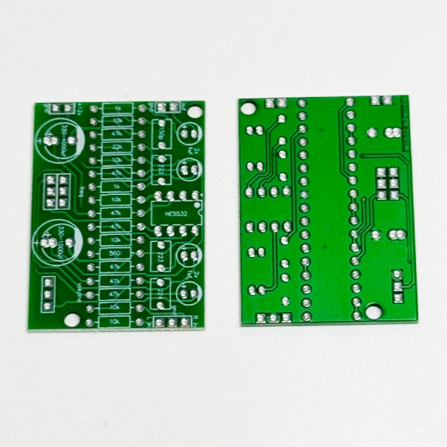 PCB DOUBLE LAYER NE5532 PLUS FREKUENSI
