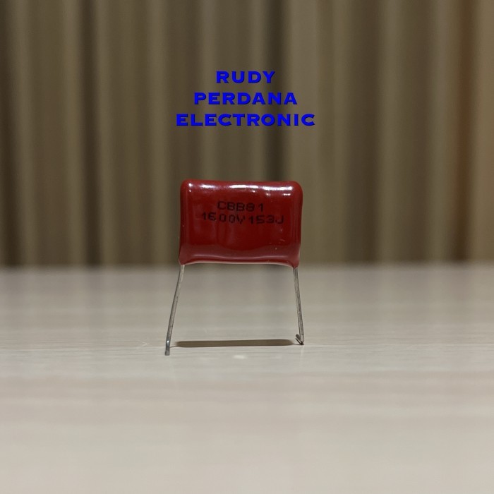 O99 KAPASITOR MYLAR MILAR 153 15000pF 15nF 0.015uF 5% 1600V