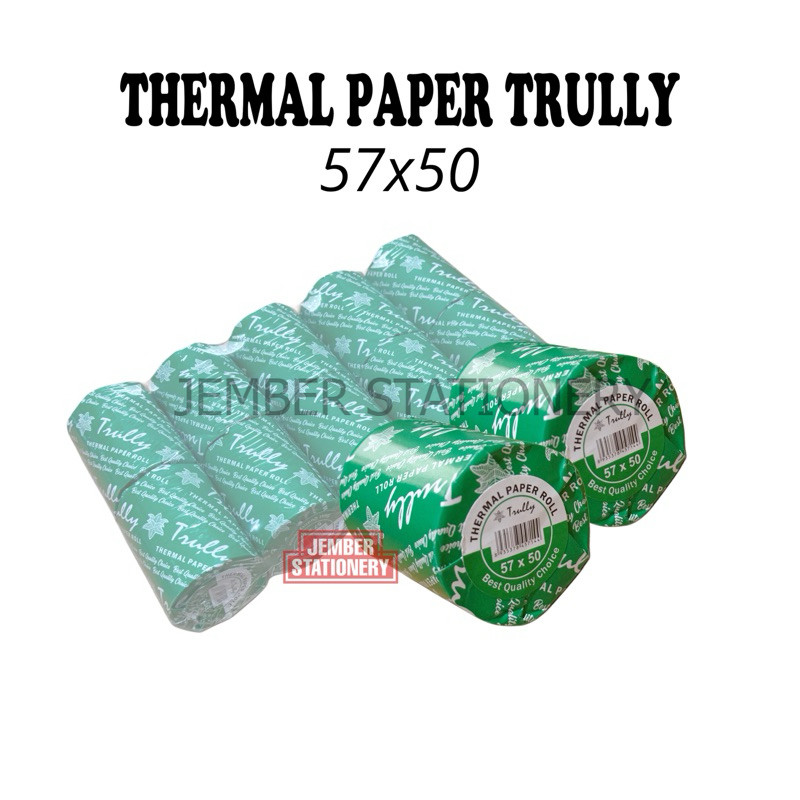 

(1rol) Thermal Paper 57x50 / Termal 5750 Trully