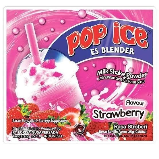 

New Item POP ICE STRAWBERRY SCT 24G