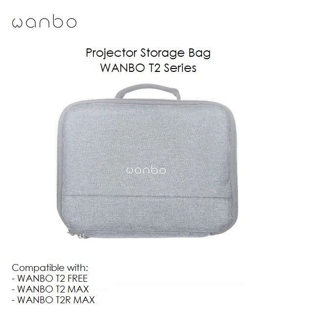 GROSIRUNIK99 Tas Penyimpanan Proyektor WANBO T2 MAX - T2R MAX - T2 FREE
