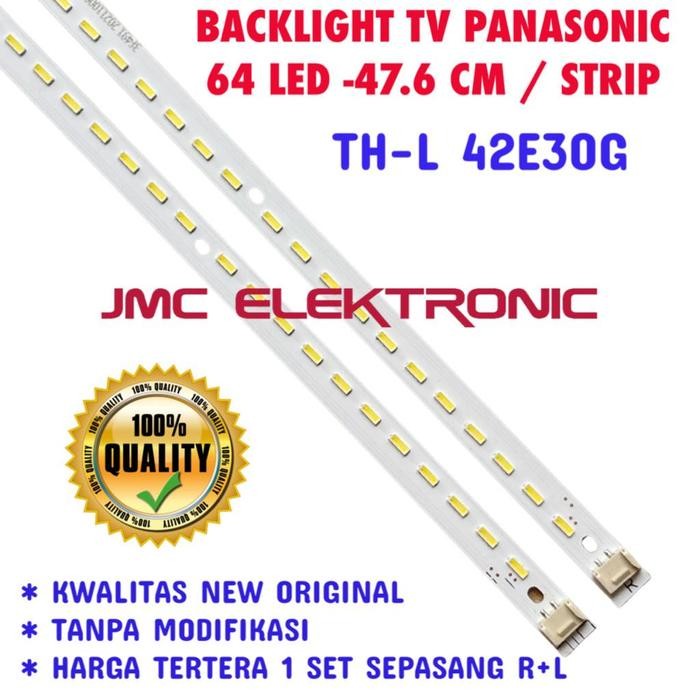 DK23 BACKLIGHT TV LED PANASONIC 42 INCH TH-L42E30G THL42E30G TH-L42E30 LAMPU BL 42IN - SESUAI FOTO