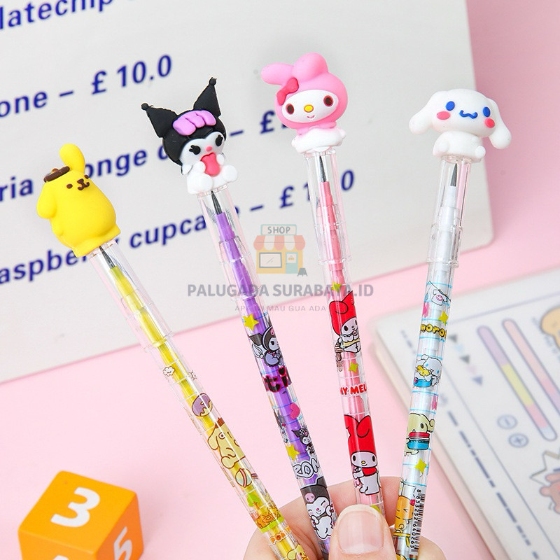 

⭐ PGS ⭐️ Pensil Susun 2B Motif Sanrio Alat Tulis Sekolah