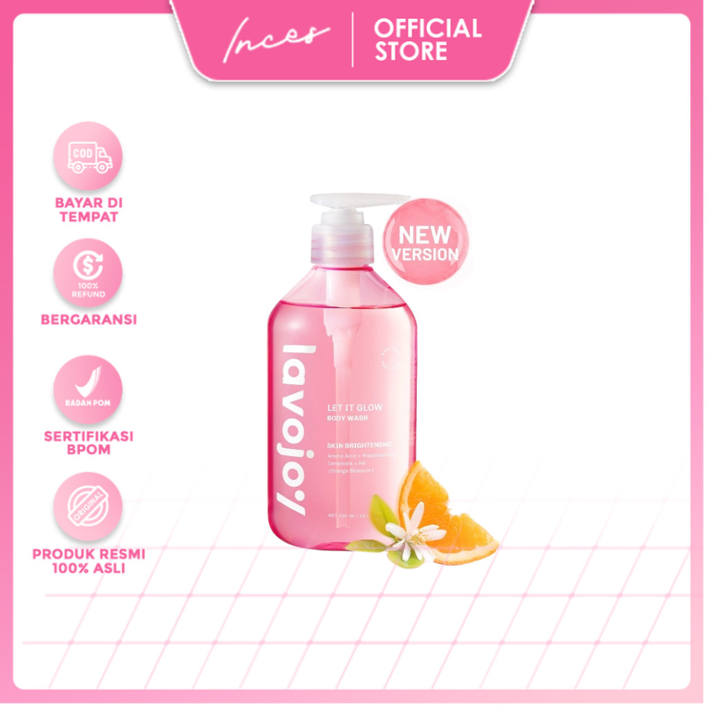 INCES - Lavojoy Let It Glow Body Wash Skin Brightening Upgraded Version
