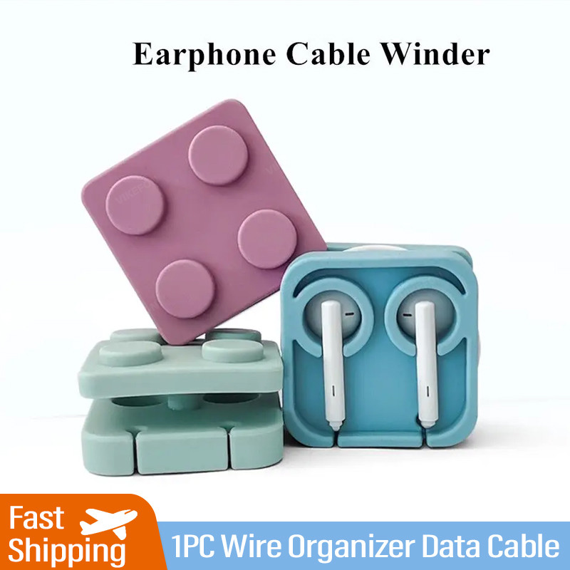 VIKEFON Wire Organizer Data Cable Winder Winder Cable Cord Wrap Cable Winder Headphone Line Cord Hol