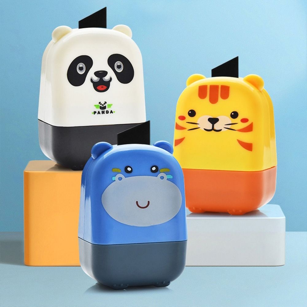 

Express Bill Applicator Security Stamp Roller Privacy Applicator Express Unpacking Rolling Privacy Seal Messy Code Animal Shape