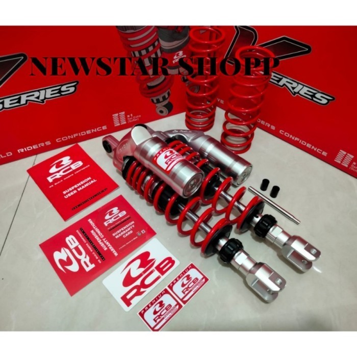 Shockbreaker Shock RCB V VS Series Aerox Nmax New Old PCX 150 160 Xmax - Merah, Nmax New