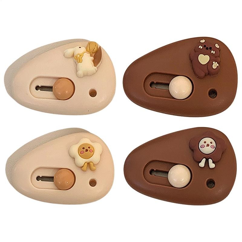 

Cute Cutter Mini Pocket Utility Knife Cartoon School Office Supplies Paper Cutting Tool Retractable Letter Opener