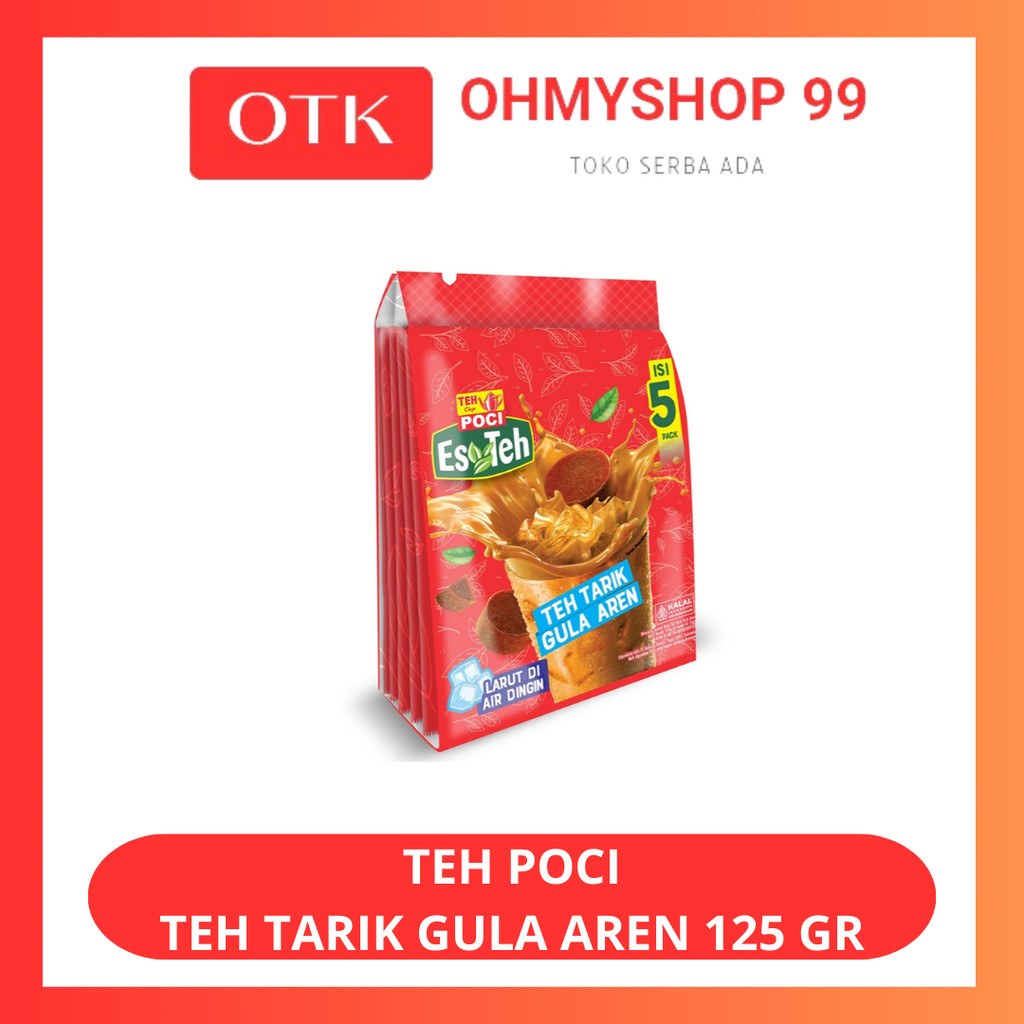 

TEH CAP POCI Teh Tarik Gula Aren 125gr