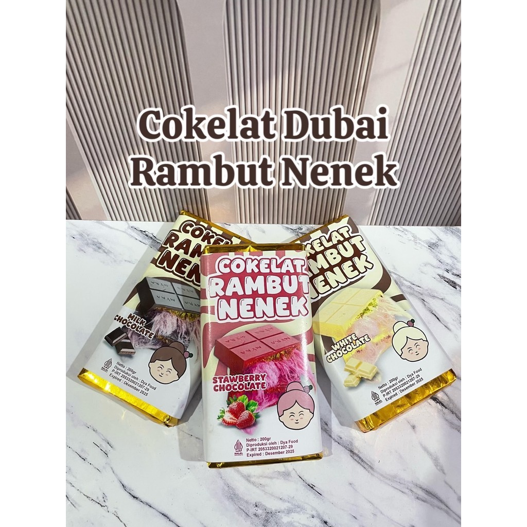 

[READY STOK] COKLAT RAMBUT NENEK VIRAL ARUM MANIS MILKY VARIAN TERBARU