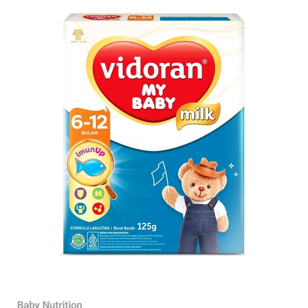 

Vidoran MyBaby 6-12 bulan 125 gram /350 gram / 575 gram / 925 gram Bayi