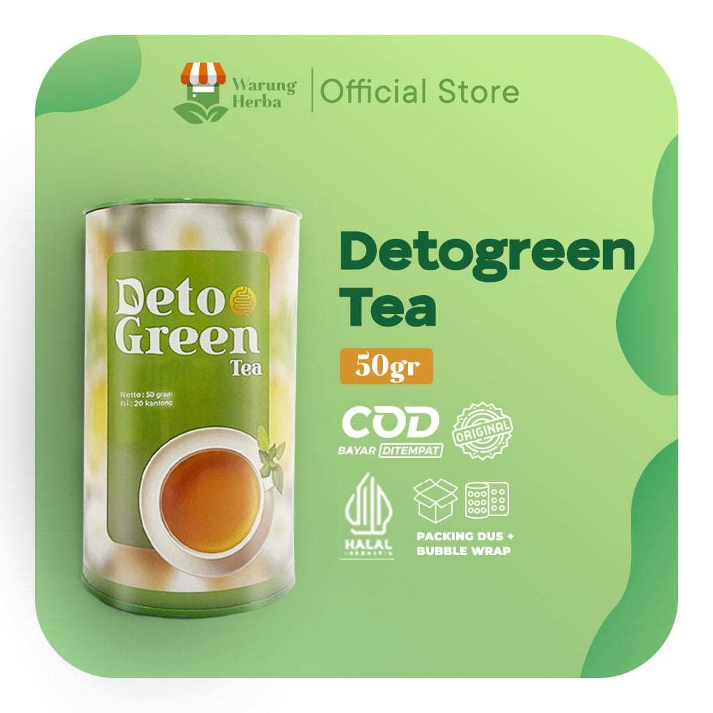 

DetoGreen Teh Herbal dan Madu Detox Sistem Pencernaan Terbaik