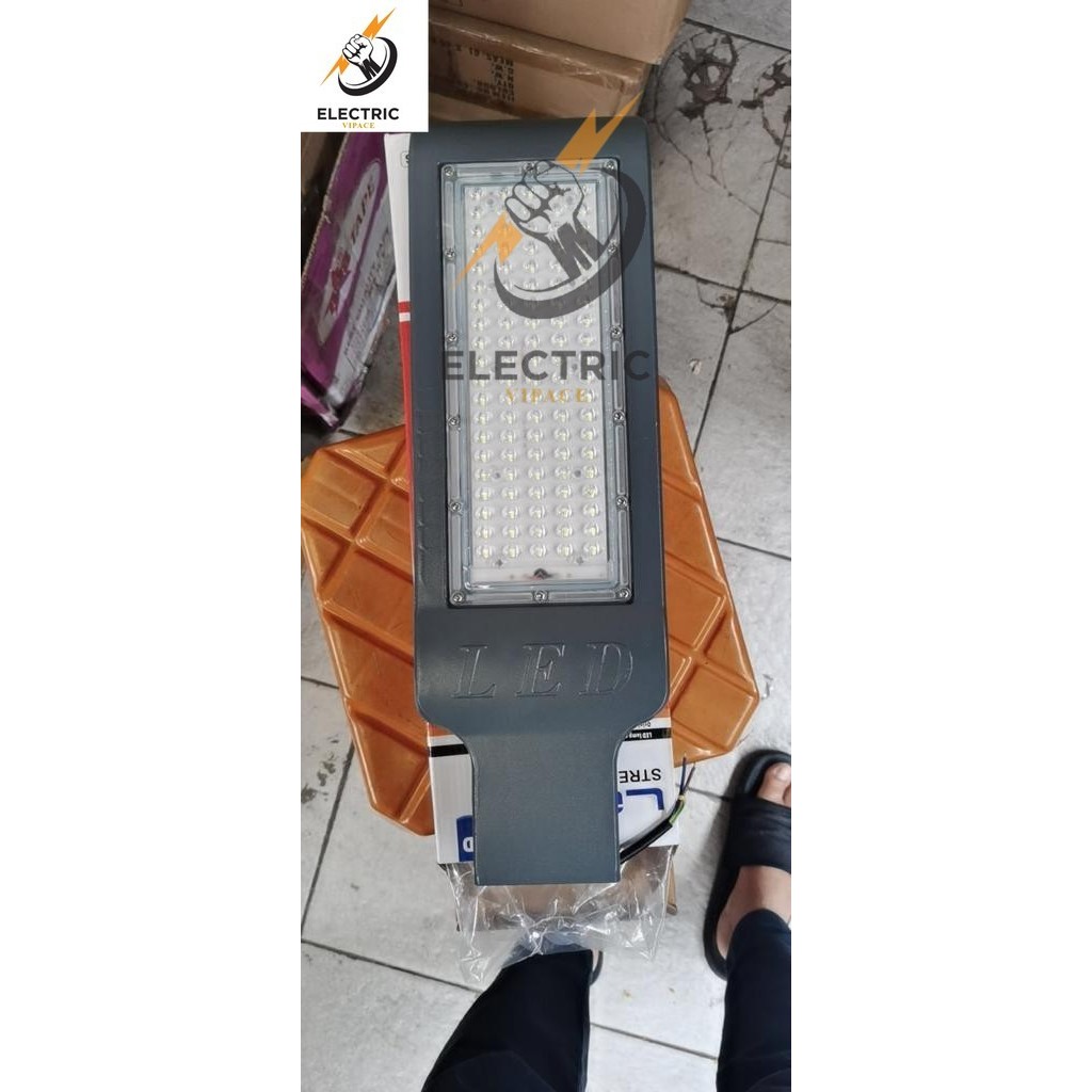 Lampu jalan led 100w lampu pju 100 watt street light 100watt outdoor Kuning dan putih BERGARANSI
