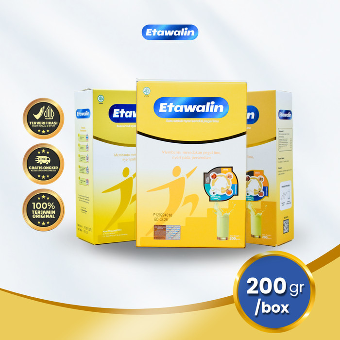

[[PROMO]]BEST SELLER Paket 3 Box Etawalin - Susu Kambing Etawa Alami Redakan Nyeri Sendi