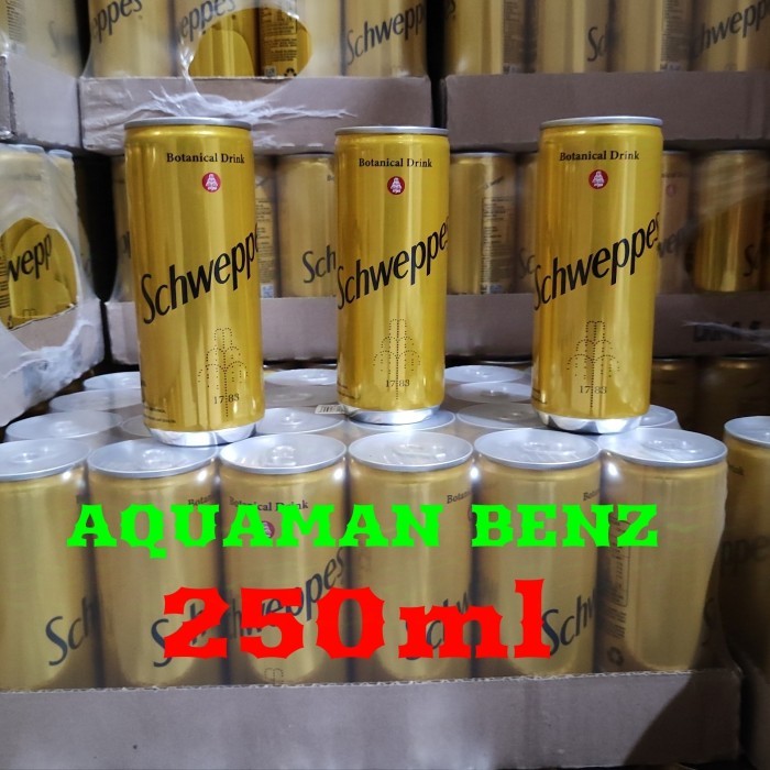 

SCHWEPPES TONIC WATER 330ML KARTON ISI 24 KALENG ( GOSEND/GRAB)