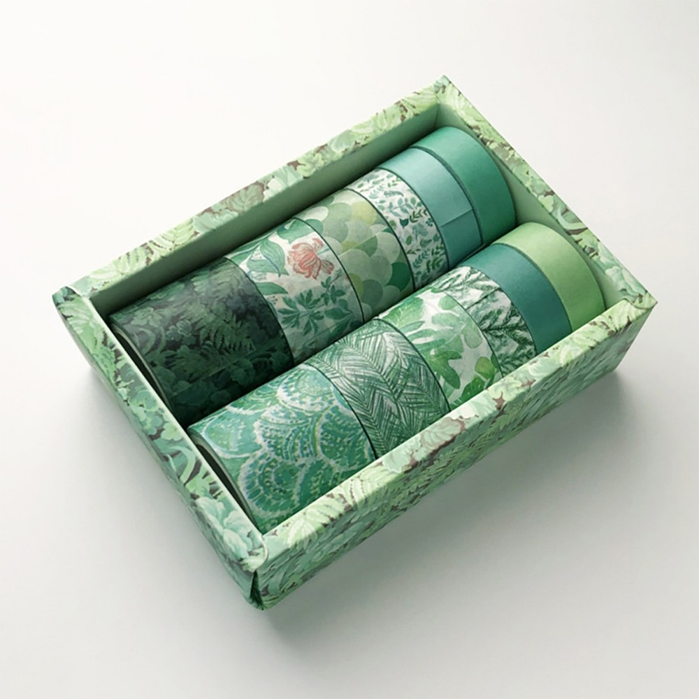 

Washi Tape 12pcs Elegant Vintage/ Washi Tape Aesthetic12 pcs/set Pita Kertas untuk Jurnal/ Buku Harian Bahan Stiker P017
