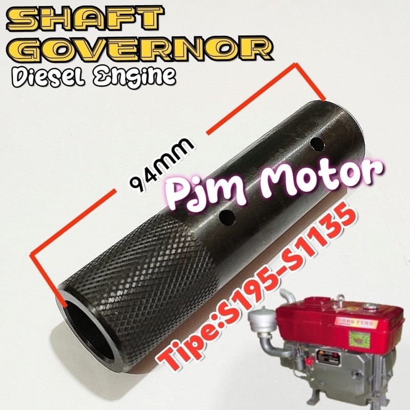 

S195 Black shaft governor As governur gigi otomatis mesin diesel pengerak S1100 S1110 S1115 Zh1115 Zs1125 Zs1130 amplas
