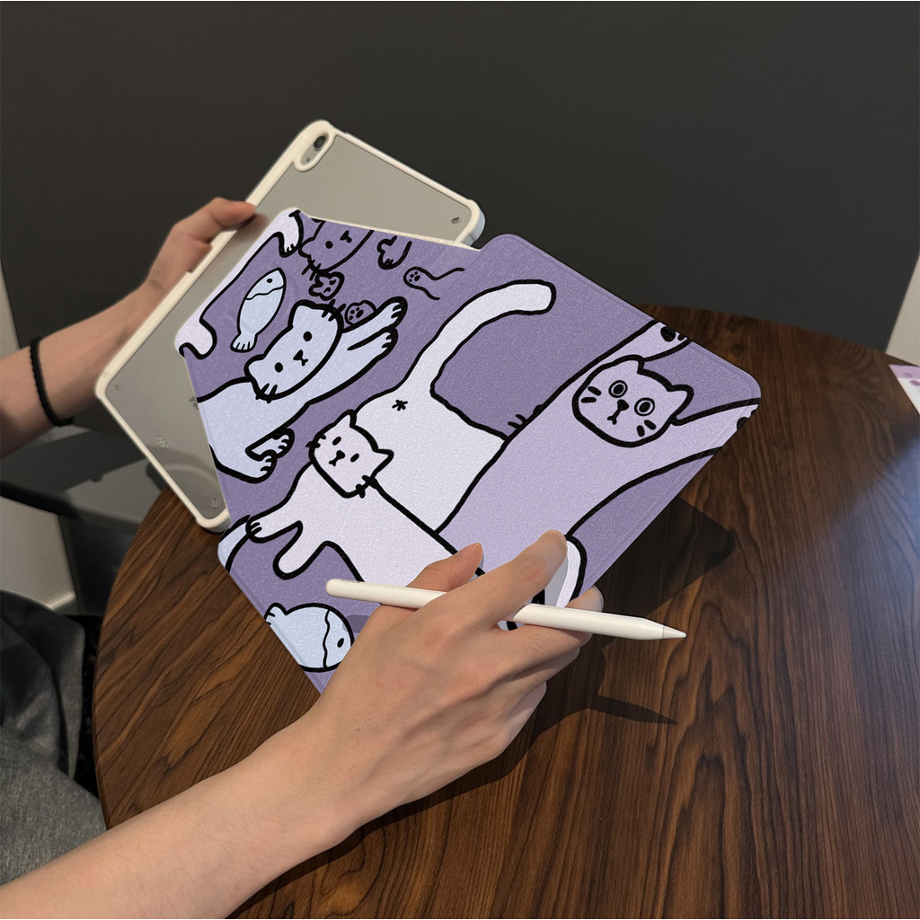 Cocok untuk ipad gen 10 tablet case pelindung lucu kreatif ipad air 5 case pelindung ipad pro 11 inc
