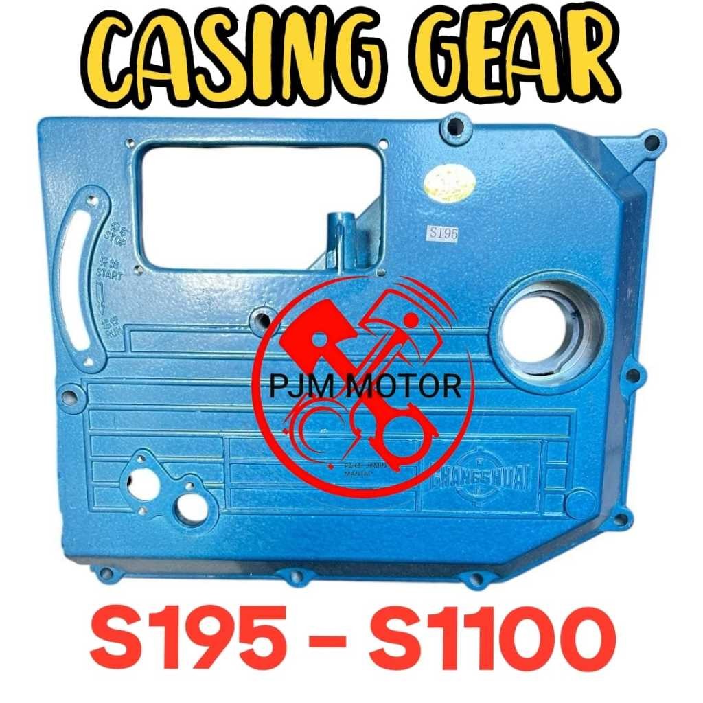 

S195 CASING GEAR - tutup timing - kap depan engkol mesin diesel S1100 13PK 16PK amplas