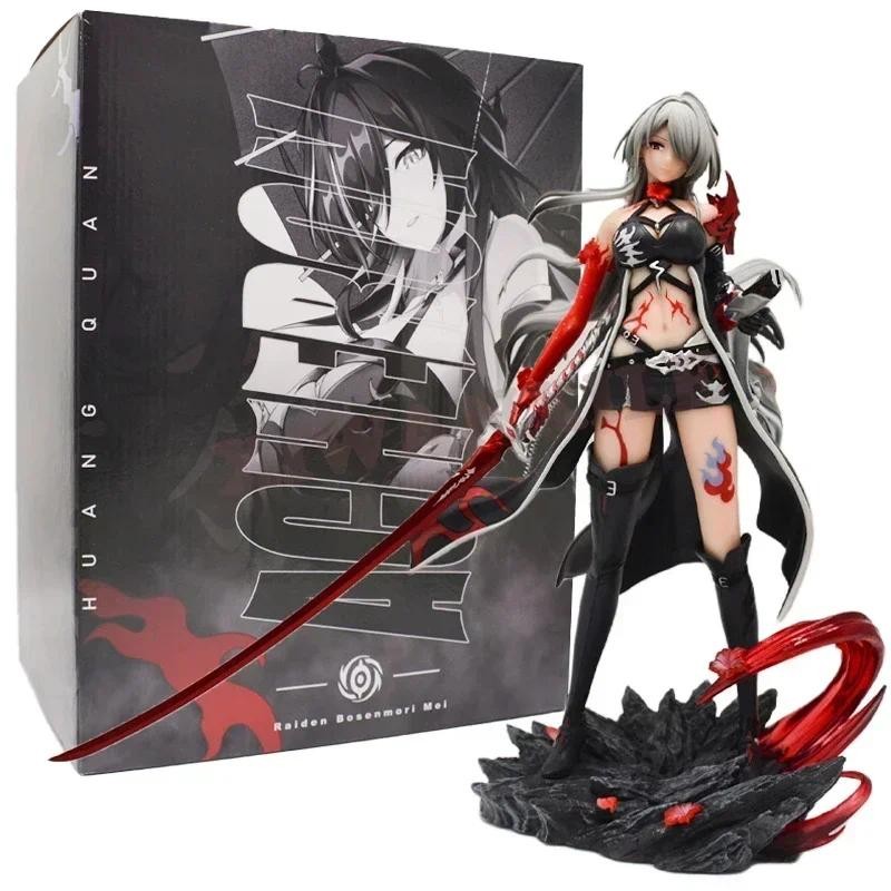 30cm Honkai Star Rail Huang Quan Anime Figure Acheron Action Figure Houkai Gakuen Figurine Adult Col