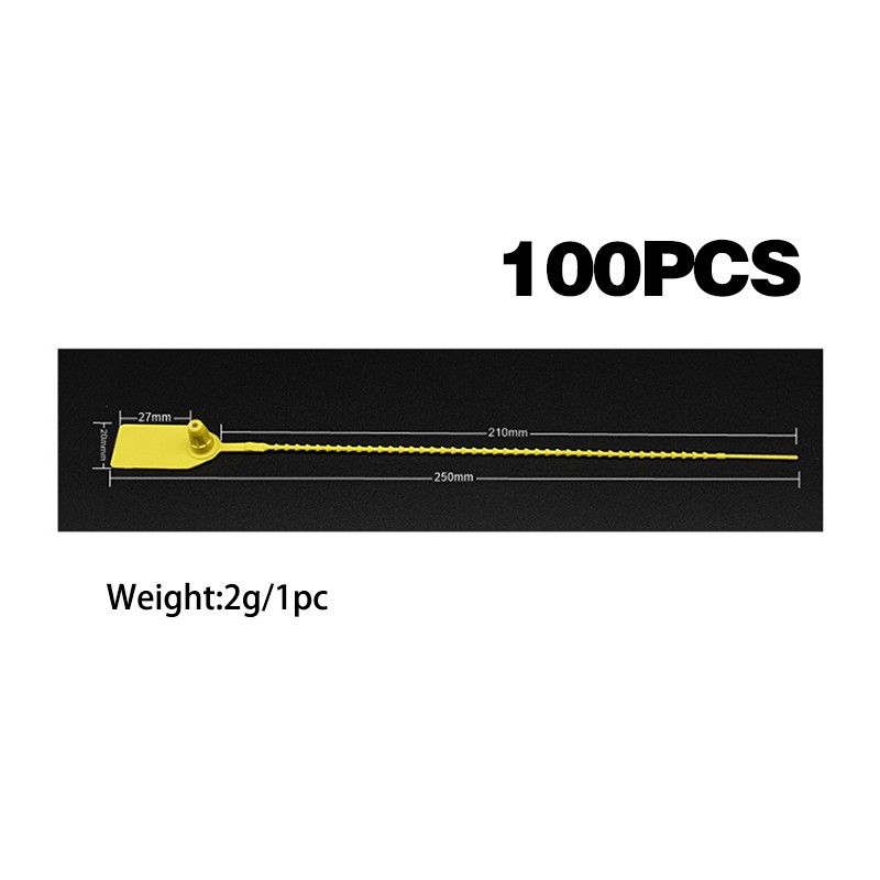 100Pcs Segel Apar Plastik / Tali Seal Apar / Security Seal