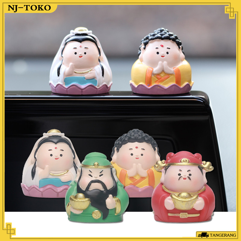 3.5*3*3.5CM Patung Buddha Mini 40G Kwan Im Kecil ,Buddha,Dewa Kekayaan,Guanyu Kecil Buddhist Ornamen