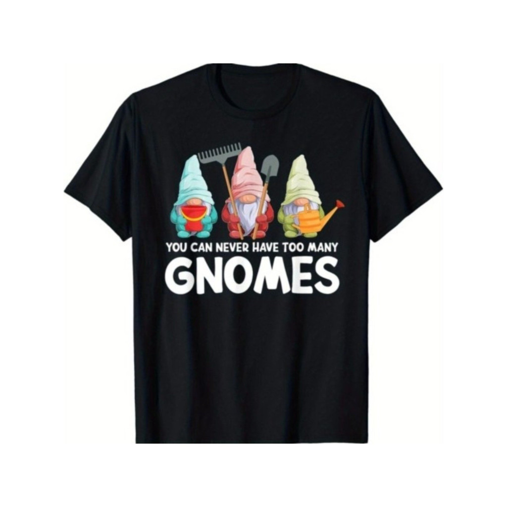 Kaos Pria Motif Gnomes Baju Oblong Pria Bahan Katun Lembut Nyaman Dipakai Buat Santai Jalan Jalan Ka